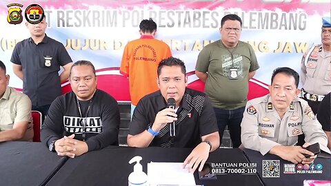 PELAKU 170 VIRAL DI TANGKAP POLRESTABES PALEMBANG
