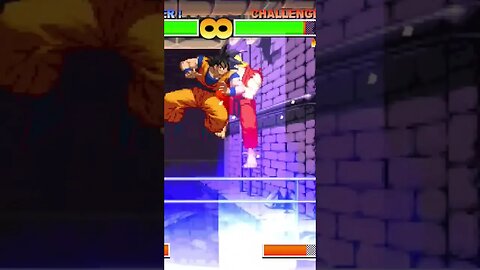 Marvel vs Capcom vs Dragon Ball FighterZ - Goku vs Ken