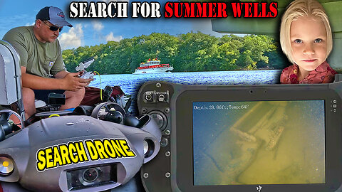 Underwater Drone Searches for Missing Little Girl, Summer Wells!