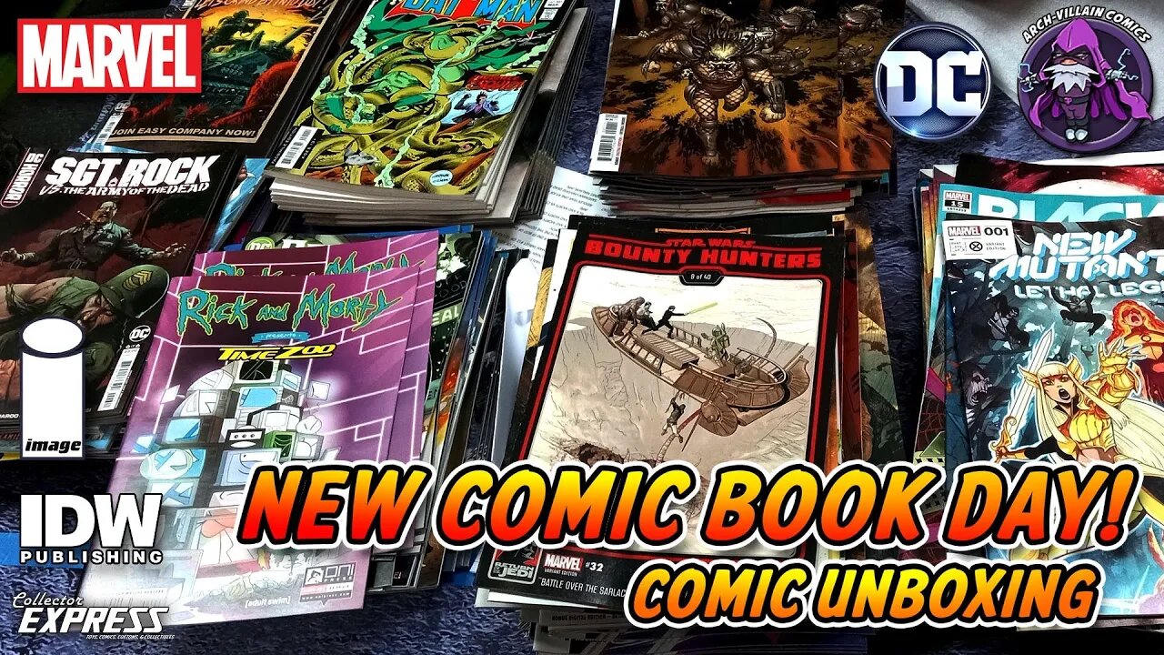 New COMIC BOOK Day - Marvel & DC Comics Unboxing March 8, 2023 - New Comics This Week 3-8-2023