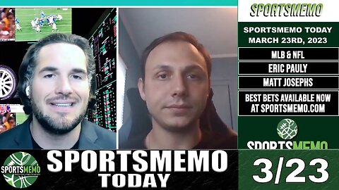 Free Sports Picks | 2023 MLB Picks, Predictions & Futures | SportsMemo Today 3/23