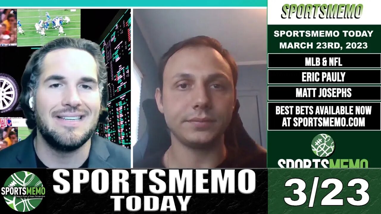 Free Sports Picks | 2023 MLB Picks, Predictions & Futures | SportsMemo Today 3/23