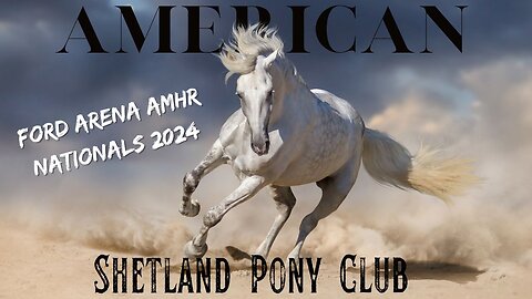 AMHR Nationals Ford Arena (Day Six) 9-10-2024