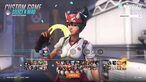 Overwatch 2 New Kiriko Support Healer / Genji & Hanzo Vibes