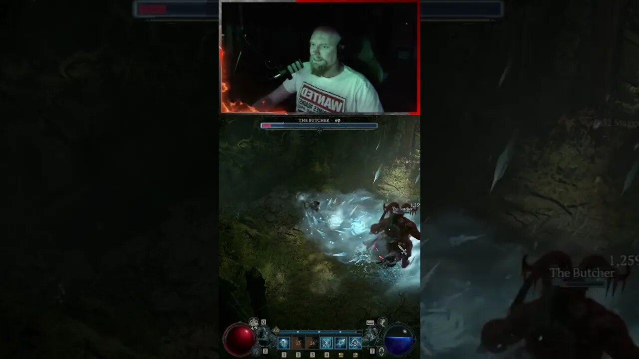 So Lucky When It Comes To TheButcher #diablo #diablo4 #d4 #blizzard #scandinavianwolf #shorts