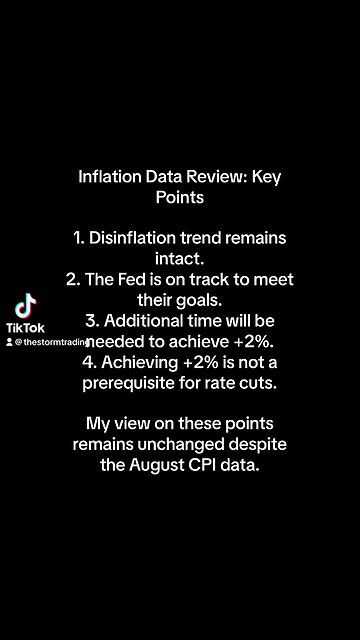 Inflation Data Review: Key Points 1. Disinflation trend remains intact.