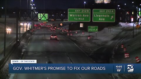 Gov. Whitmer's promise to fix our roads