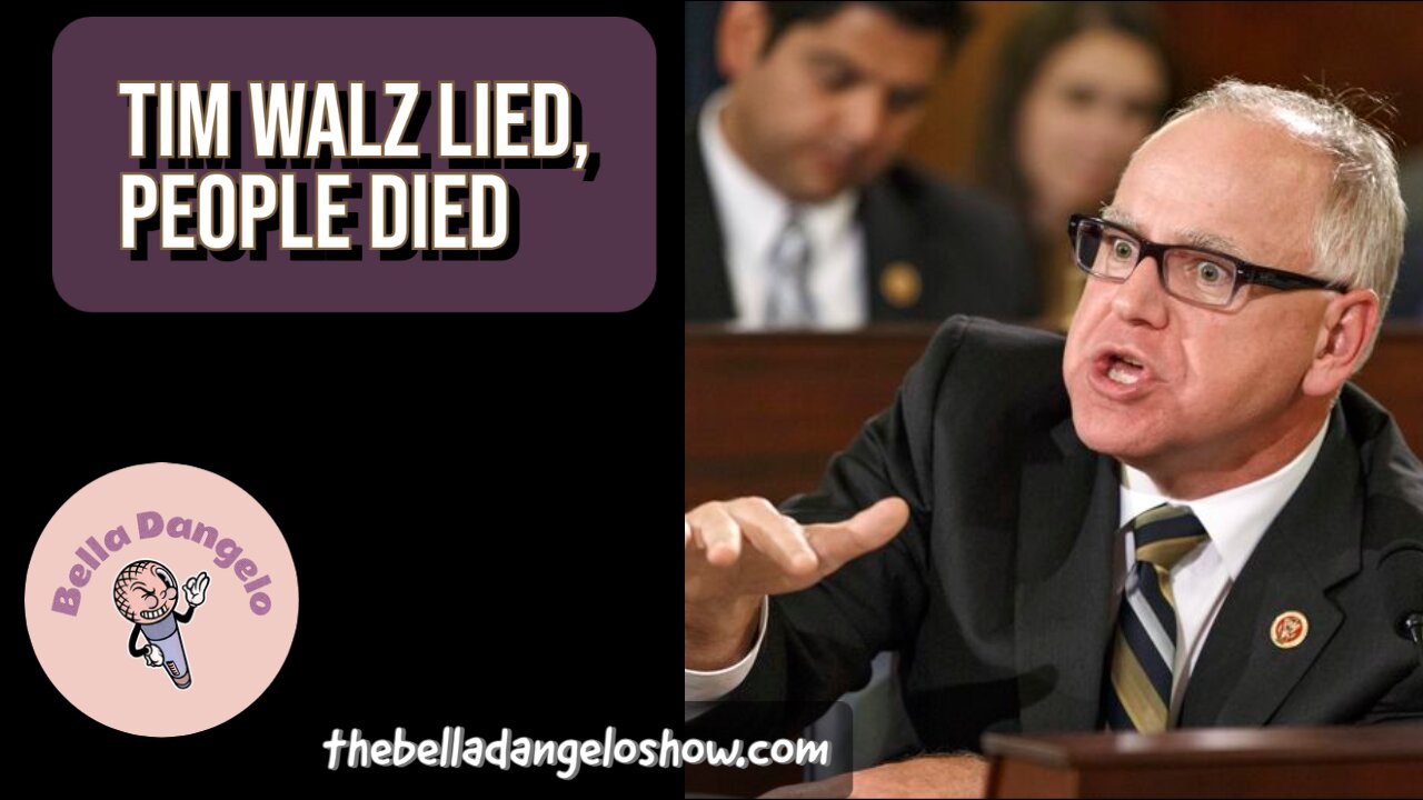 Tim Walz Lied, People Died