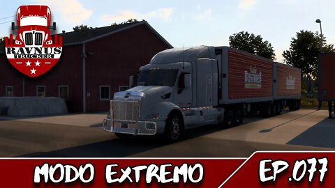 【Modo: Extremo】【Ep.77】【ATS 1.45】Saindo de Oakdale pela estrada escondida cortando as montanhas