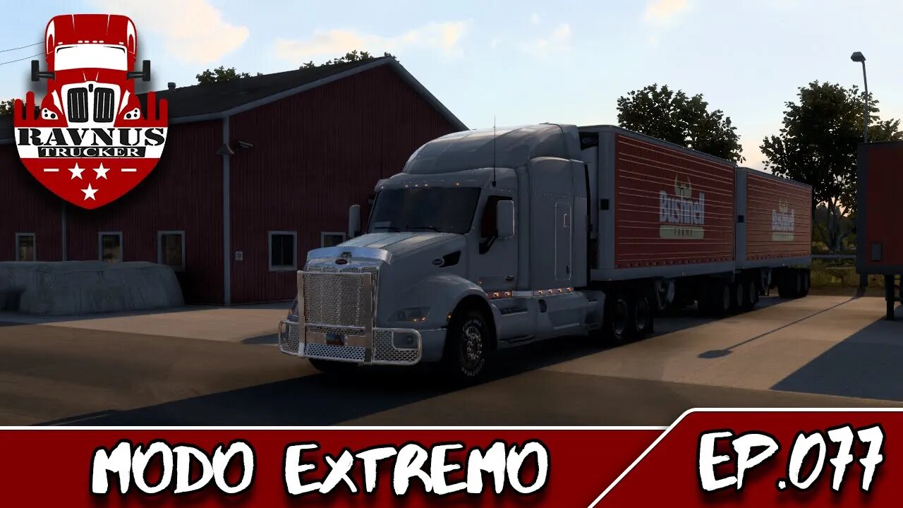 【Modo: Extremo】【Ep.77】【ATS 1.45】Saindo de Oakdale pela estrada escondida cortando as montanhas