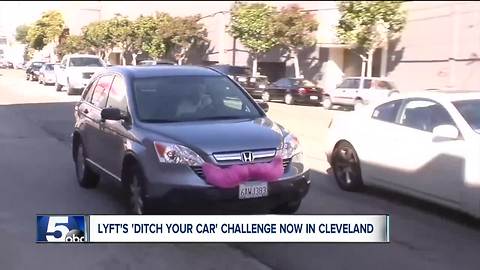 Lyft's 'Ditch your car' challenge now in Cleveland