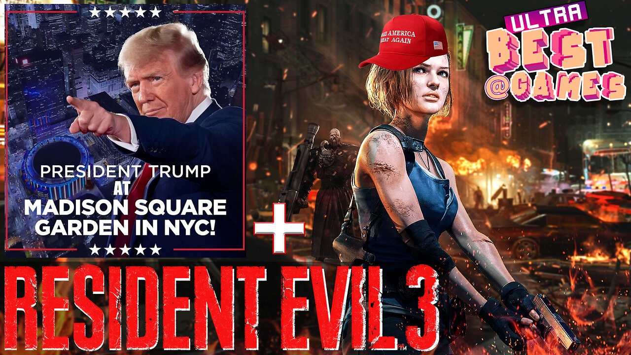 Resident Evil 3 + Trump Madison Square Garden Rally | ULTRA BEST AT GAMES (Edited Replay)
