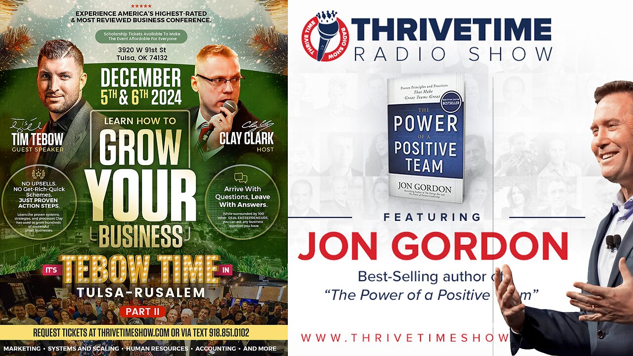 Business Podcast | "The Fish Don't Just Jump In the Boat. You Better Go Out There & Do It Yourself. Go Do Some Work." - Tom Brady + Interview with Best-Selling Author Jon Gordan On How to Create Traction In Your Life