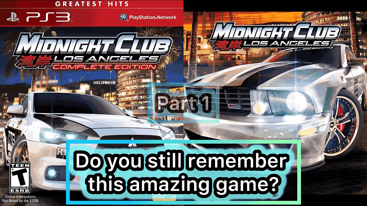 Midnight Club: Los Angeles ( Game Play Part 1 ) No edits