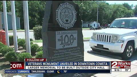 Veteran monument unveiled in Coweta