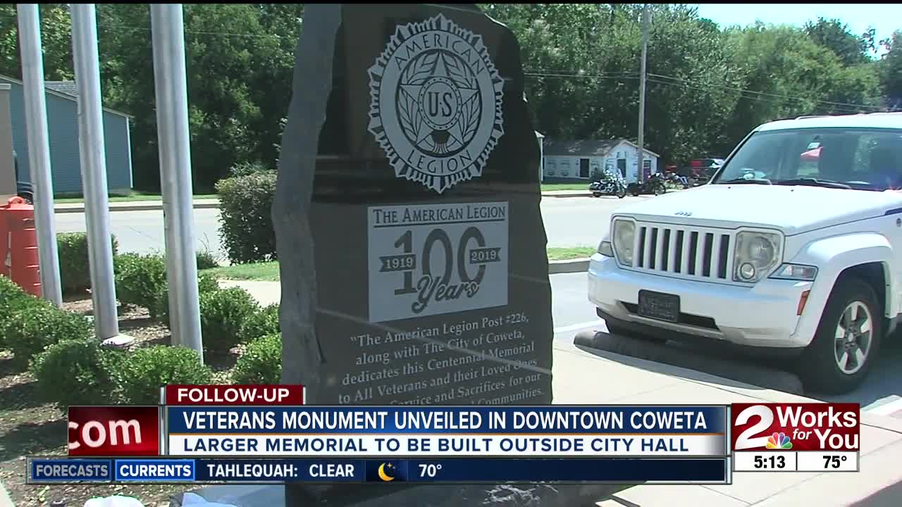 Veteran monument unveiled in Coweta