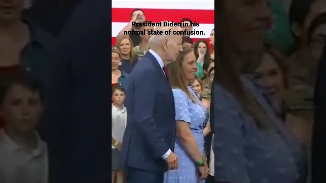 Biden Confused After Giving a Speech on June 9th, 2023. 😑 #podcast