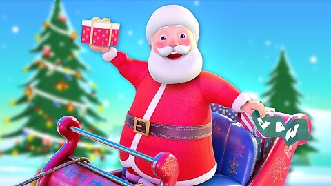 Jingle Bells Song, Sing Along Christmas Cartoon Video by Hector the Tractor