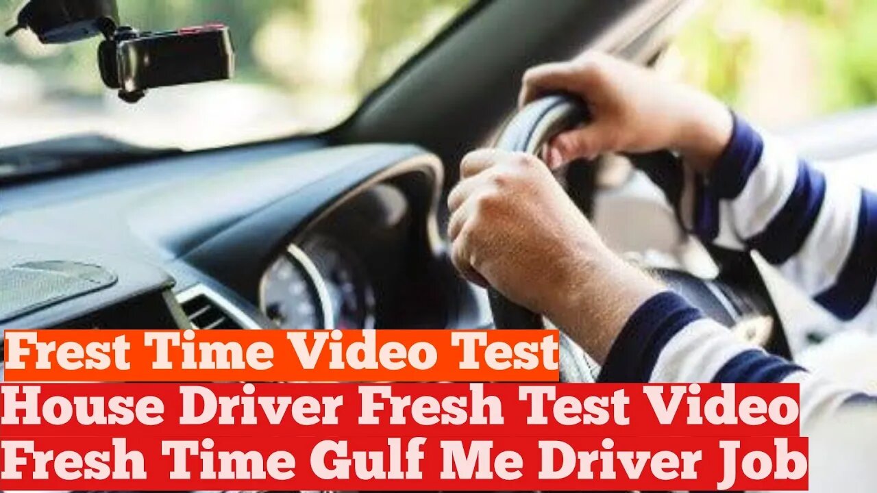 Fresh Driver Test Video | Fast time Driving video | Driver Job #fcenterprise #driverjob