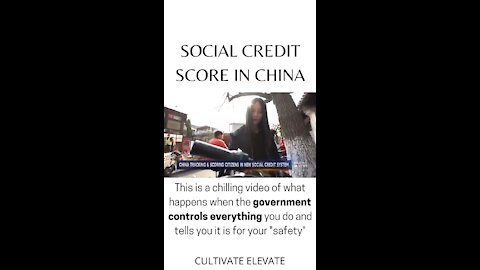Social Credit Score in China