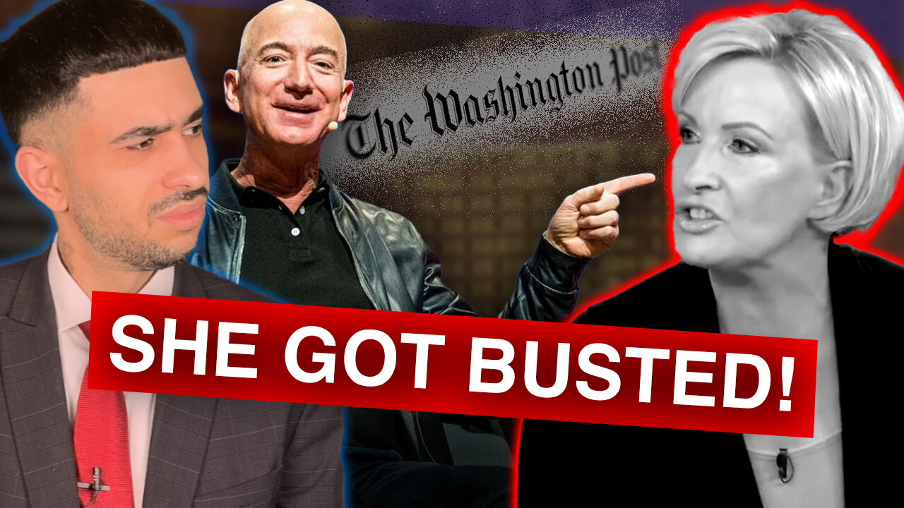‘You’re Not a Journalist but an Activist!’ MSNBC Host BUSTED for LYING About Jeff Bezos! (Satire)