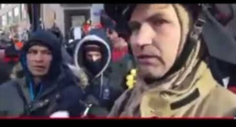 FIREFIGHTER STANDS UP!!