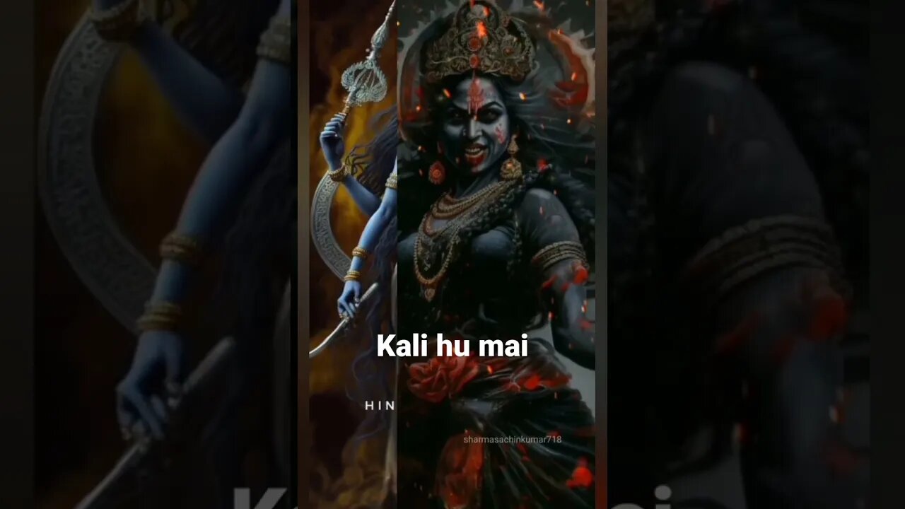 Maha kali hu mai |kali status |bhakti bhajan |