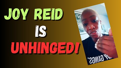 Joy Reid: Unhinged even at HOME #funny
