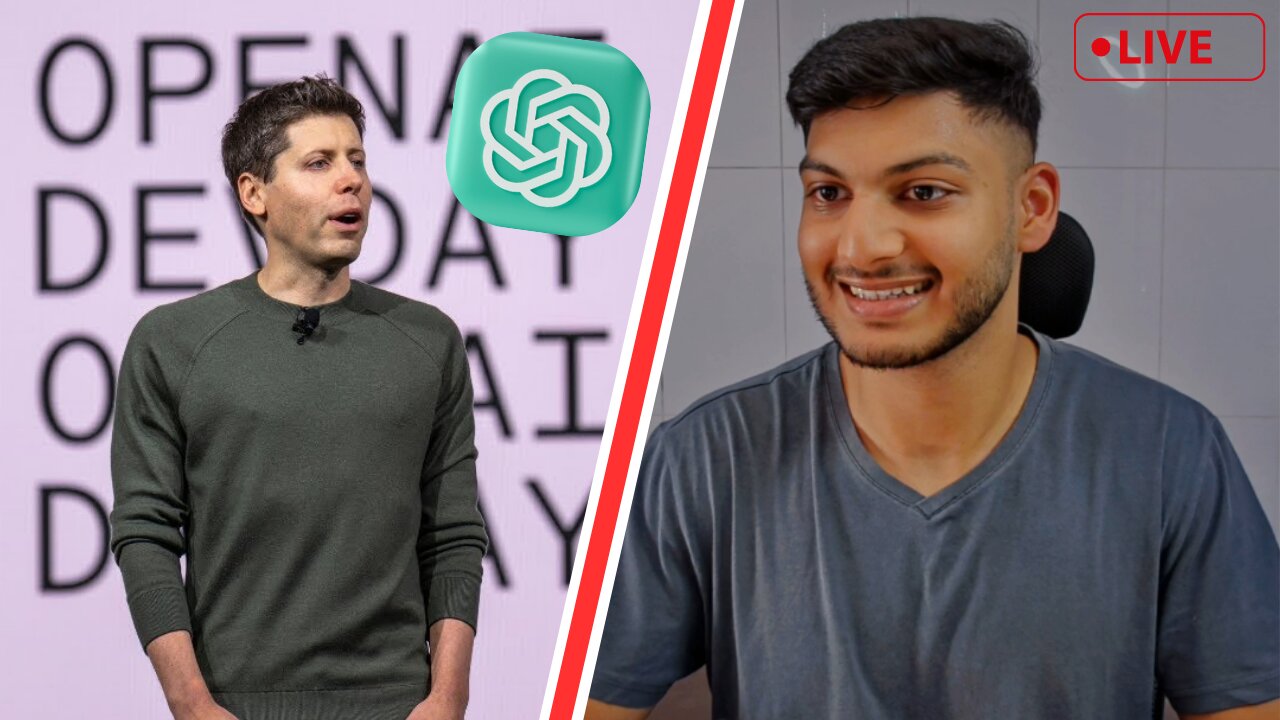 OpenAI CEO Reveals New ChatGPT Updates (LIVE REACTION)
