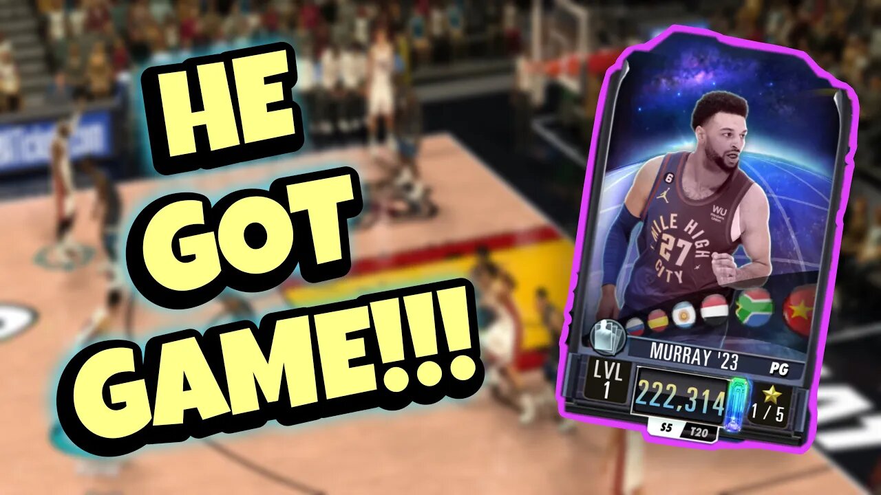 NBA 2K MOBILE - CLAIMING KOTC REWARDS, H2H PACKS & DOES INTERNATIONALS JAMAL MURRAY HAVE GAME?!?!