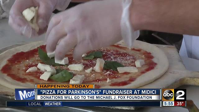 Pizza for Parkinson's Starts April 11 at MidiCi in White Marsh