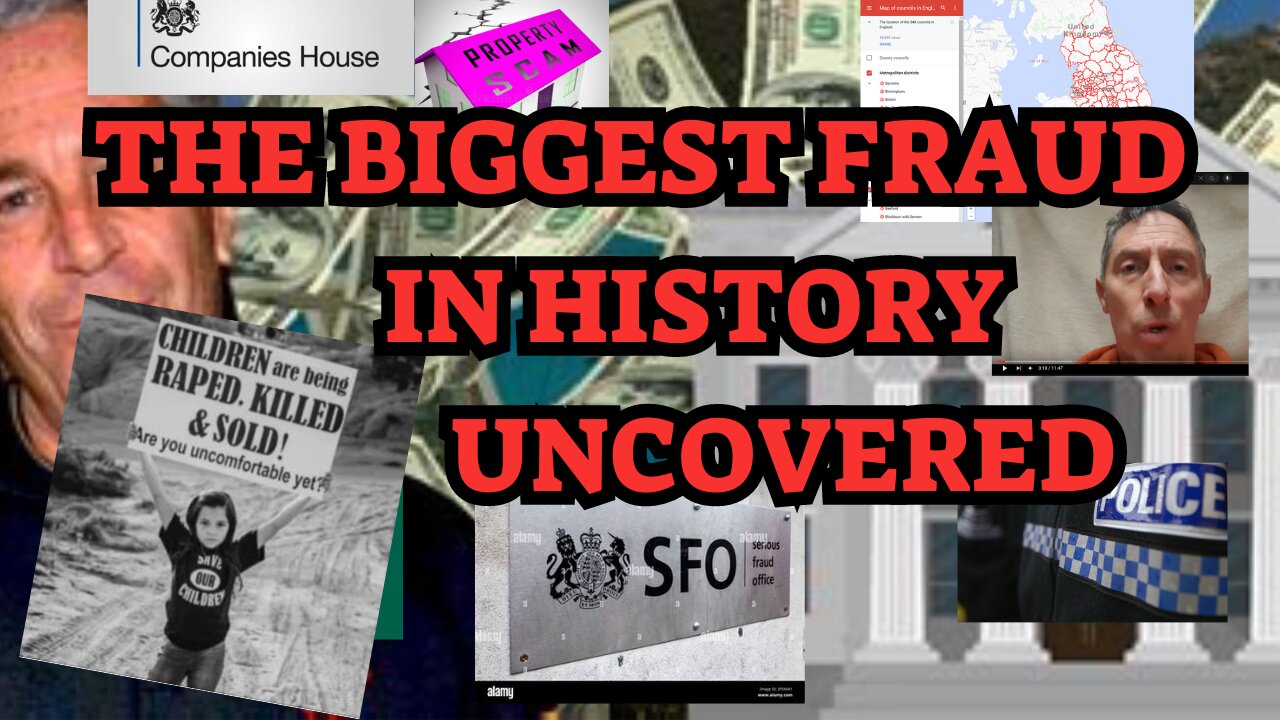 THE BIGGEST FRAUD IN HISTORY UNCOVERED BY A FORMER POLICE OFFICER ***THIS IS HUGE***