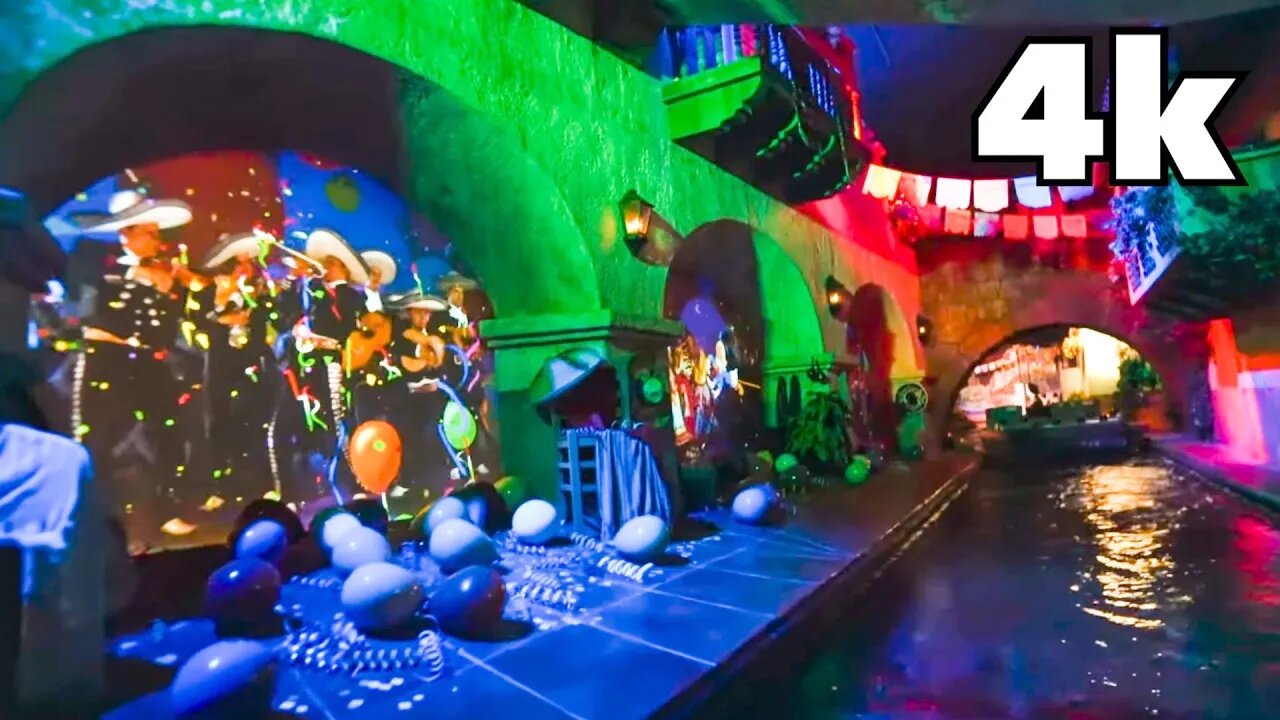 [4k] Gran Fiesta Tour Starring The Three Caballeros Ride | Walt Disney World’s Epcot