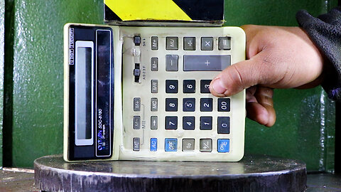 Hand Calculator Vs Hydraulic Press