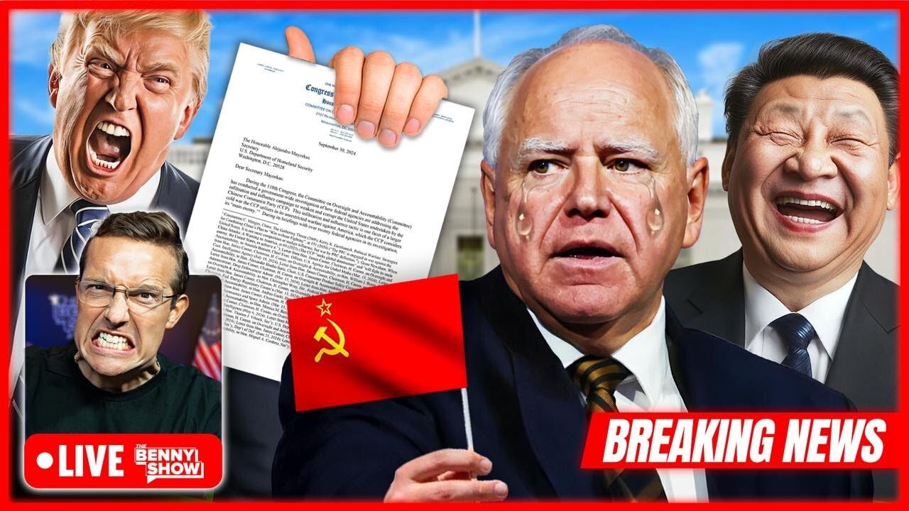 Whistleblower REVEALS Kamala's Vice President VERIFIED Communist Party Tie | JD Vance DEBATE PANIC