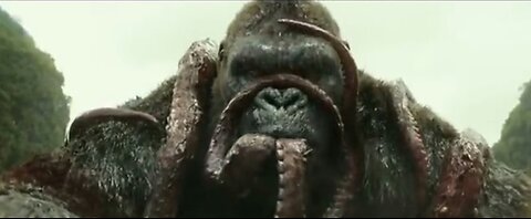 This is amazing, watch the powerful giant chimpanzee in big River
