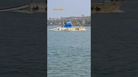 #goa #sea #youtubeshorts #fishingboat #northgoa #goatravel #viral #shorts #shortsvideo #trawler