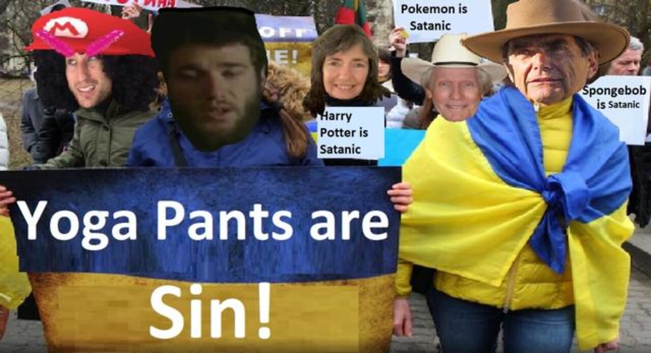 Crazy Christian Preachers Protest Against Yoga Pants Ft. Brother Jed & BRO DEAN