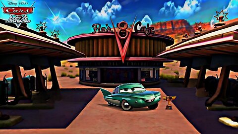 Jugando Cars Rapidos como el Rayo con Flo