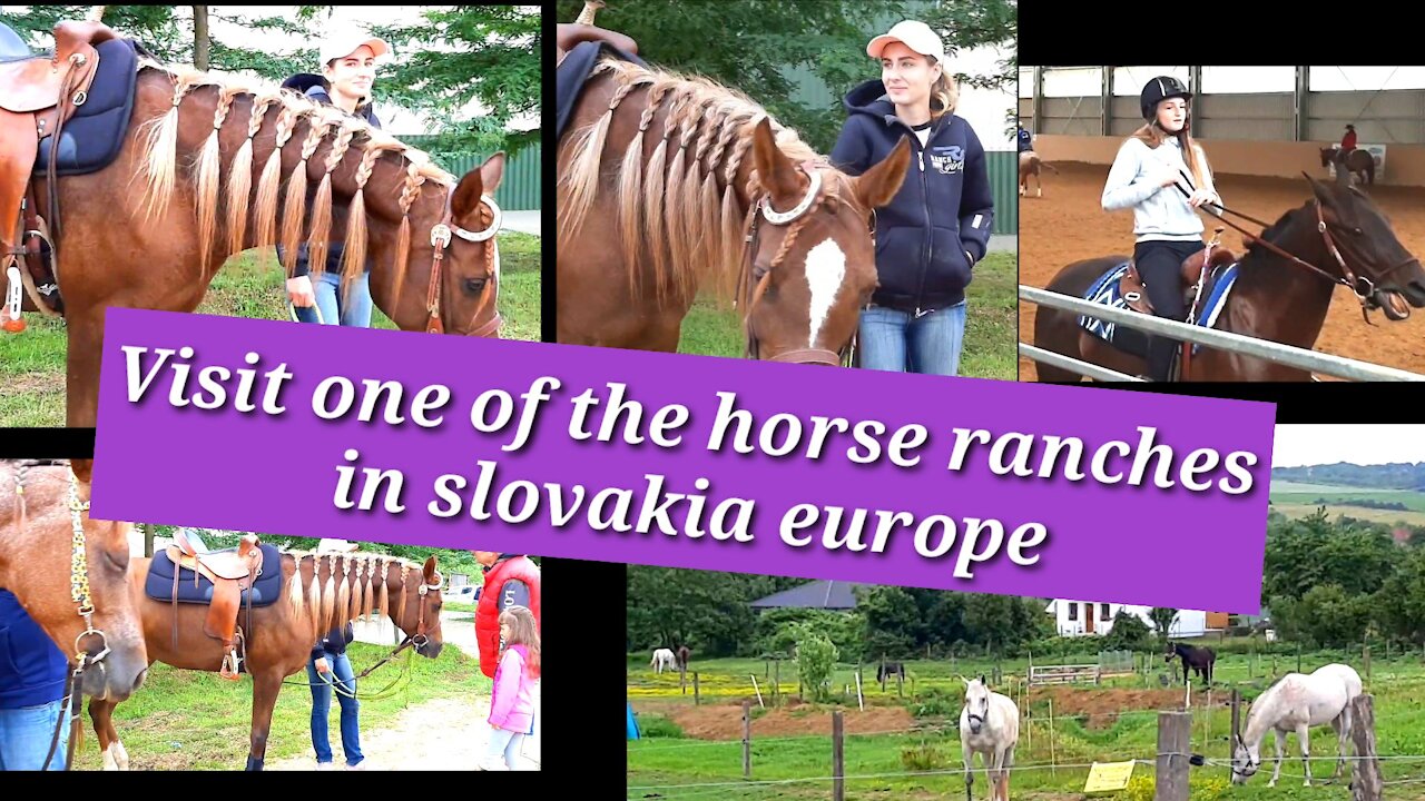 Visit Cutting Ranch Hosťová in Slovakia Europe loved western culture and the old west