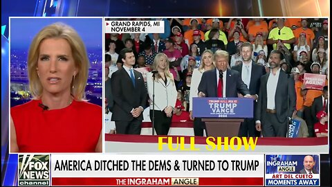 The Ingraham Angle 11/11/24 | Fox Breaking News November 11, 2024