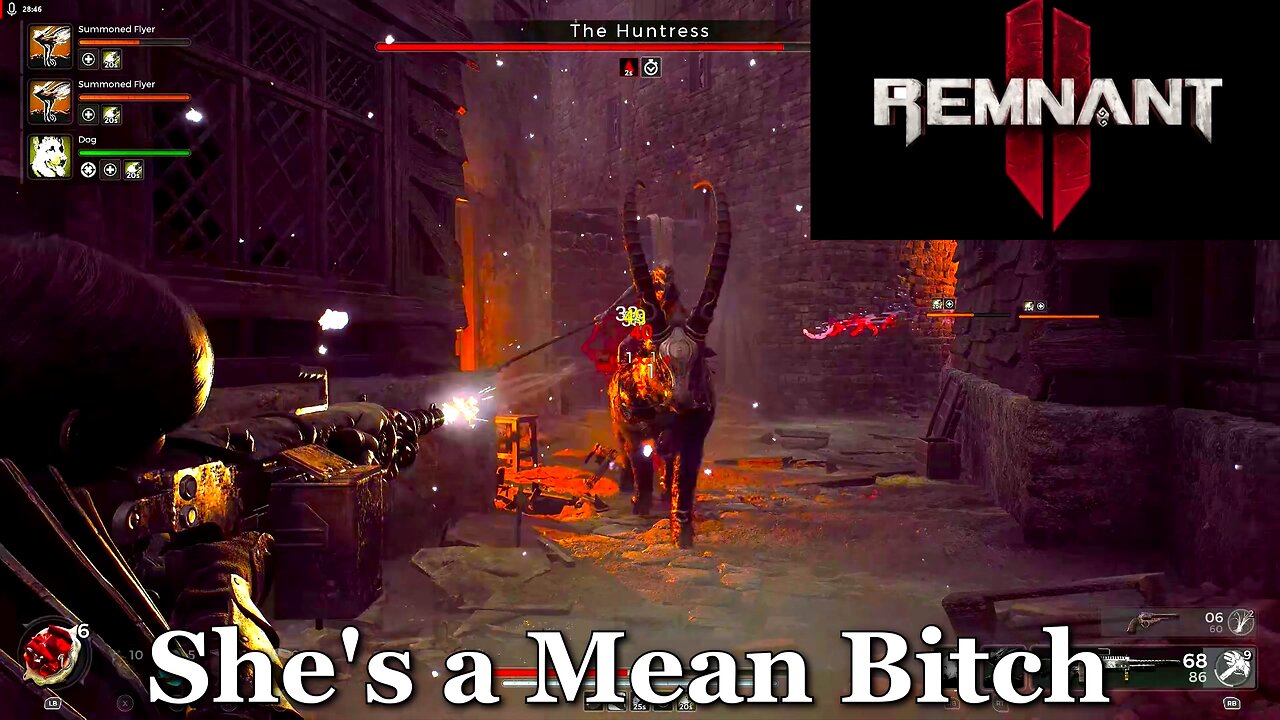 Remnant 2- Huntress Boss Fight- Exploring Morrow Parish, Forsaken Quarter