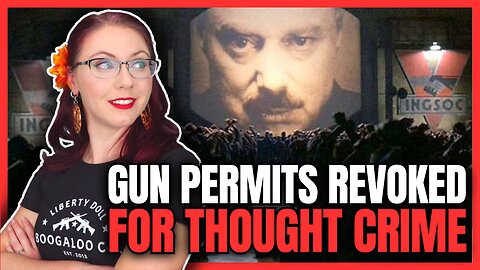 Gun Permits Revoked For Thought Crime