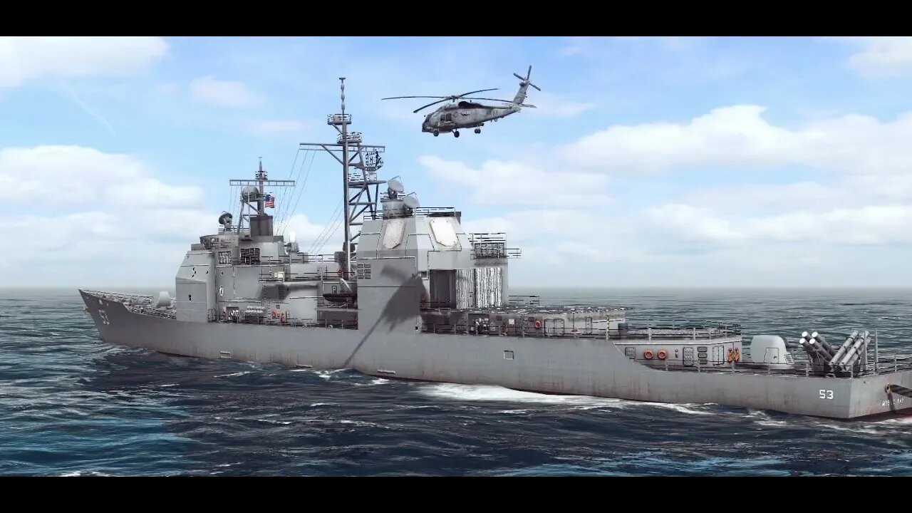Victor 3, Shot Down My Helicopter with Ticonderoga - Cold Waters with DotMod