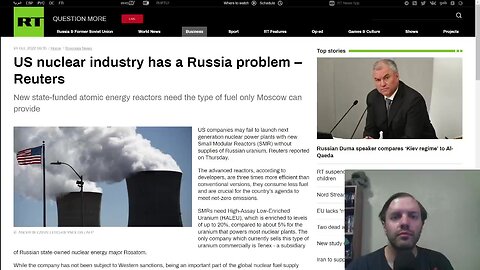 US nuclear power plants rely on Russian uranium to keep working