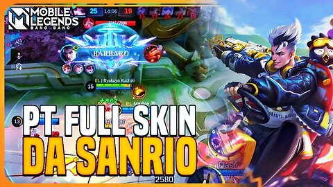 FIZEMOS PT FULL SANRIO DE MEME E ISSO ACONTECEU | CLAUDE | MLBB