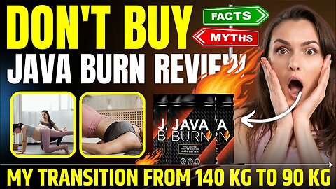 JAVA BURN REVIEW (🔥 NEW BEWARE 🔥) JAVA BURN REVIEWS - JAVA BURN WORKS - Java Burn Coffe