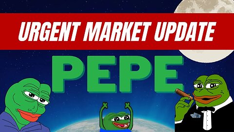Urgent Market Update! PEPE AT SUPPORT!!!