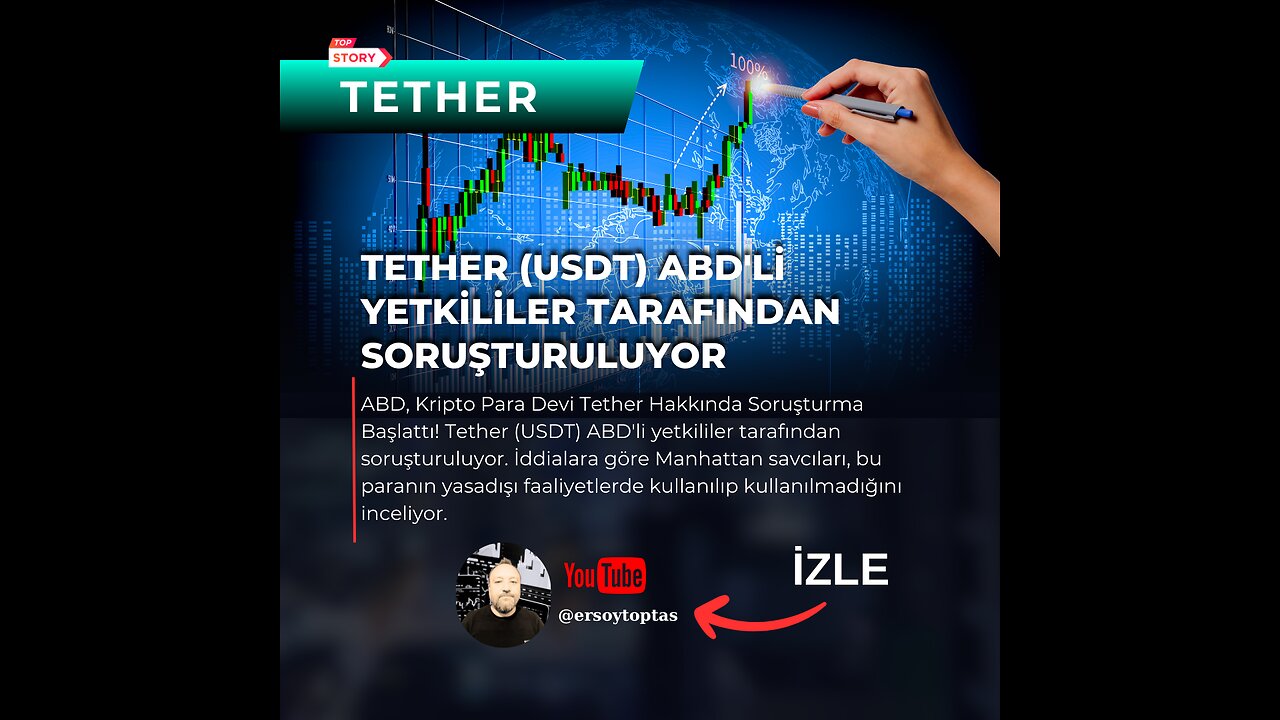 Stablecoin devi Tether (USDT) ABD'li yetkililer tarafından soruşturuluyor | Tether analiz yorum