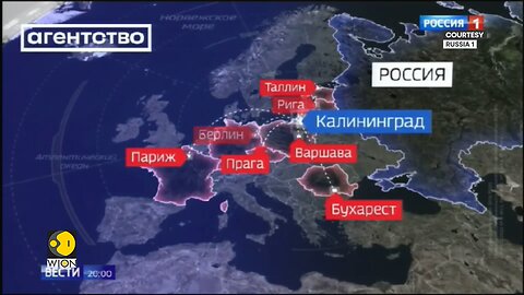 Tit-for-Tat: Russian state TV aired targets list of NATO European capitals